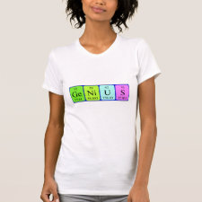 Periodic table Genius shirt