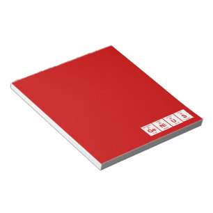 GeNiUS Periodic Table Notepad