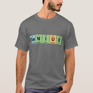 Genius - Periodic Table of Elements Products T-Shirt