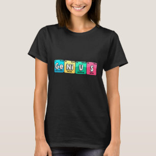 Genius Periodic Table Of Elements T-Shirt