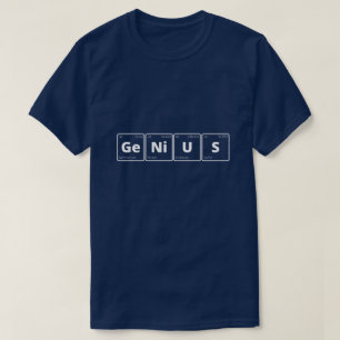 Genius - Periodic Table T-Shirt