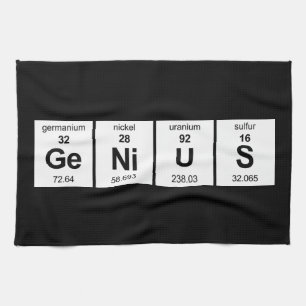 GeNiUS Periodic Table Tea Towel