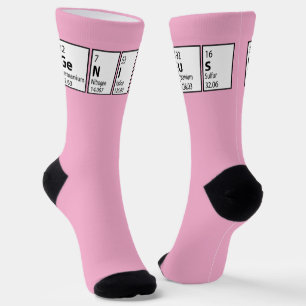 Genius Science Nerd Socks