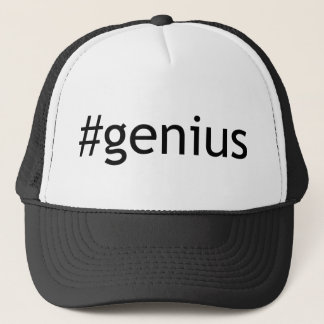 genius trucker hat