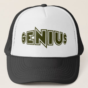 genius trucker hat