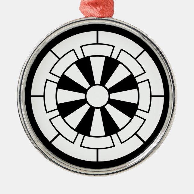 Genji cart metal tree decoration (Front)