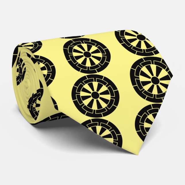 Genji cart neck tie (Rolled)