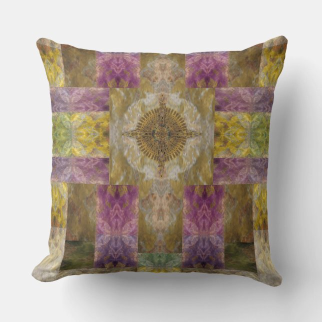 Genji pillow20" x 20" cushion (Front)