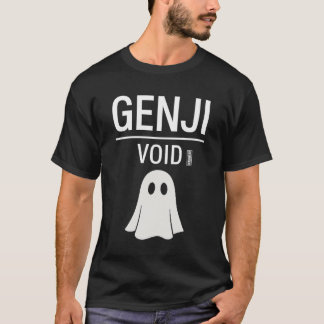 GENJI VOID Ghost Tee – Minimalist Surreal Streetwe