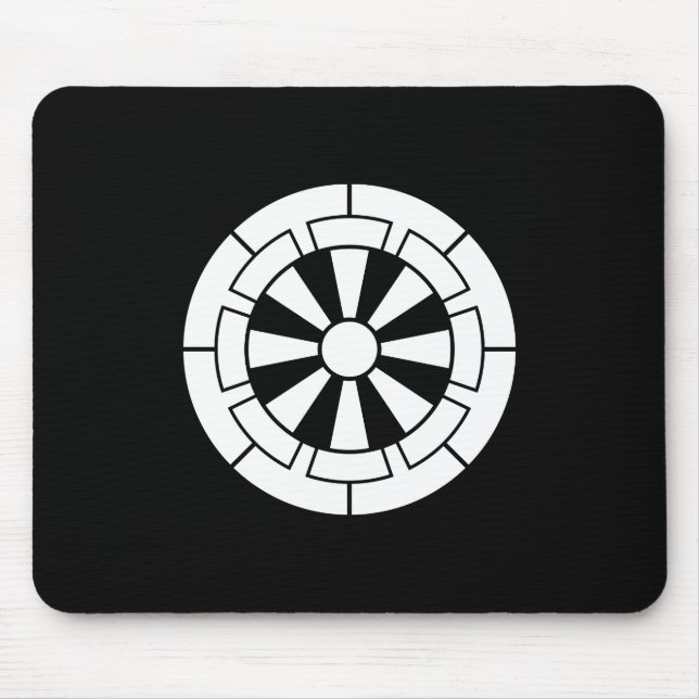 Genji wheel mouse mat (Front)