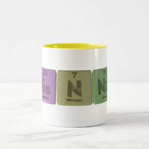 Genna as Germanium Nitrogen Sodium Two-Tone Coffee Mug