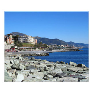 Genoa Coastline Photo Print