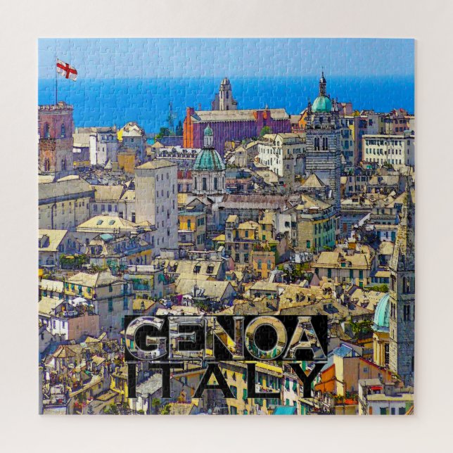 Genoa Jigsaw Puzzle (Vertical)