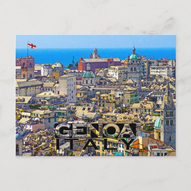 Genoa Postcard (Front)
