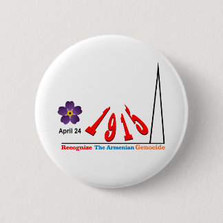  Genocide Memorial  6 Cm Round Badge