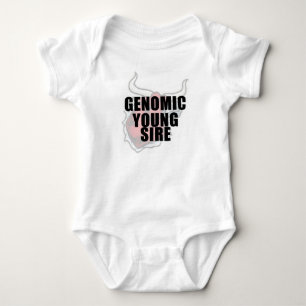 Genomic Young Sire Baby Bodysuit