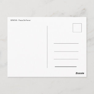 Genova - Piazza de Ferrari Postcard