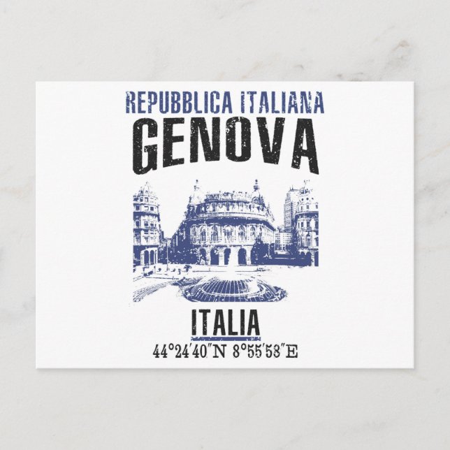 Genova Postcard (Front)