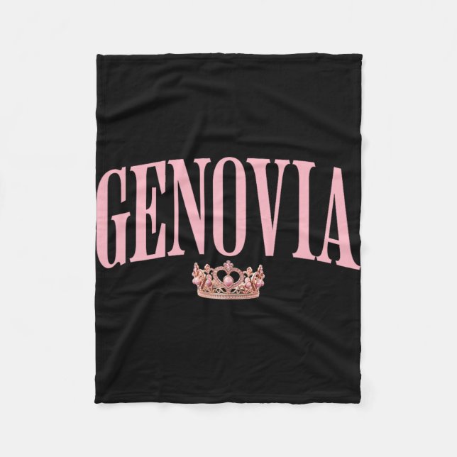 Genovia Me A Bride Shut Up Bachelorette Party Brid Fleece Blanket (Front)