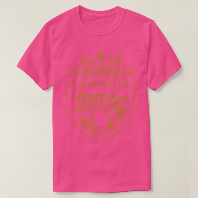 Genovia T-Shirt (Design Front)