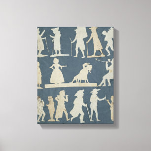 Genre Scene Canvas Print