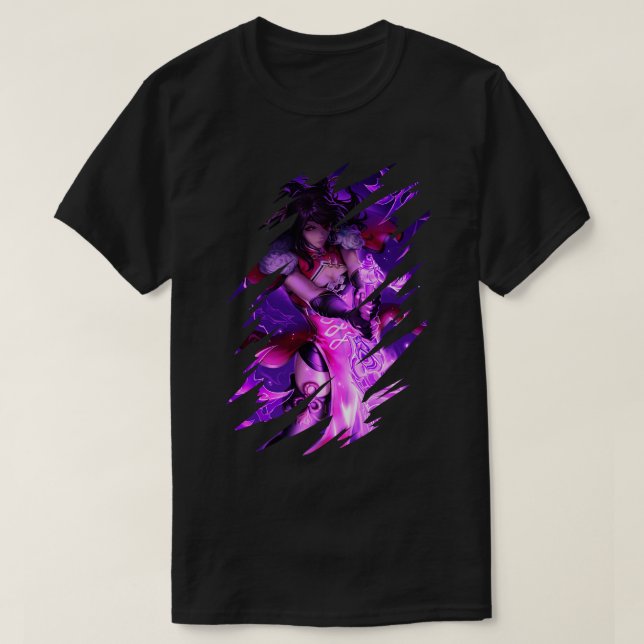 Genshin Impact Beidou Stormbreaker T-Shirt (Design Front)
