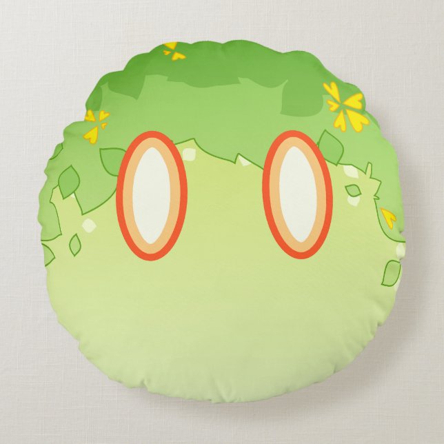 Genshin Impact Dendro Slime Round Cushion (Front)