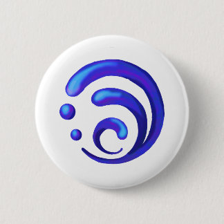 Genshin Impact - Hydro 6 Cm Round Badge