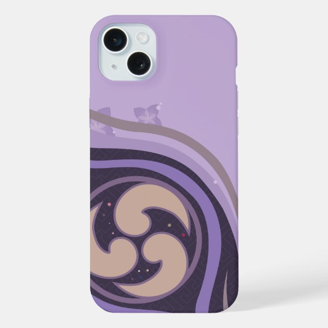  Genshin Impact Raiden Shogun Ei iPhone Case (Back)