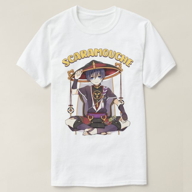 Genshin Impact - Scaramouche     T-Shirt (Design Front)
