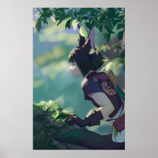 Genshin Impact Tighnari Nature Poster