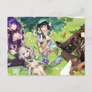 Genshin Postcard [2nd Aniv}