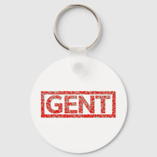 Gent Stamp Key Ring