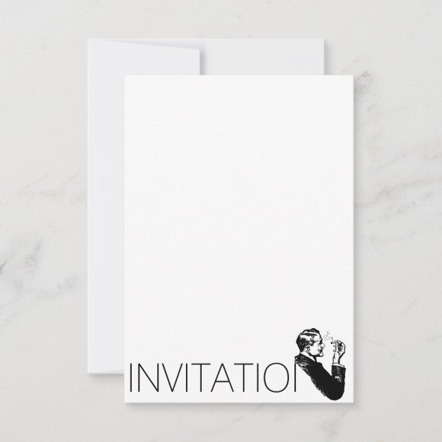 Gentelmen Invitation (Front)