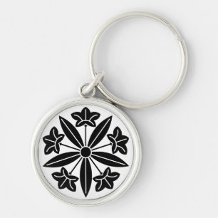 Gentian wheel key ring