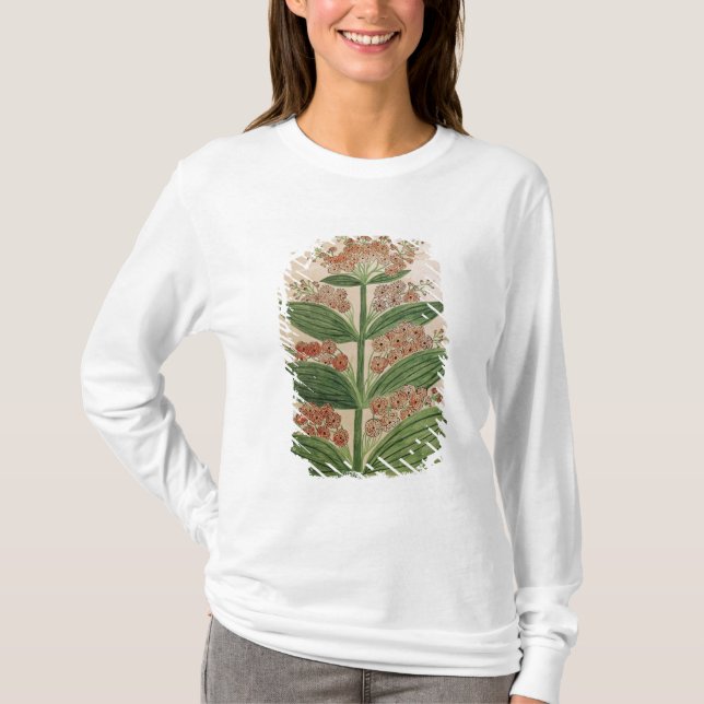 Gentian with imaginary flowers T-Shirt (Front)