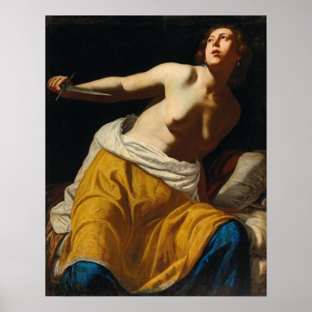 Gentileschi - Lucretia Poster (Front)