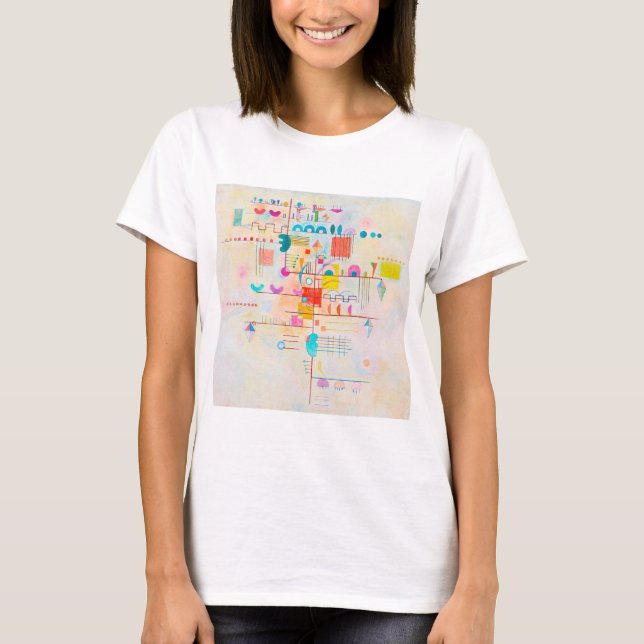 Gentle Accent, Wassily Kandinsky T-Shirt (Front)