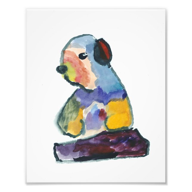 Gentle Beaver Print (Front)