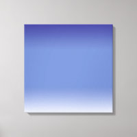 Gentle Blues Wrapped Canvas