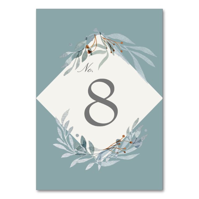 Gentle Botanics Table Card (Front)