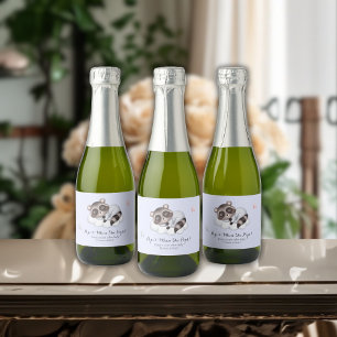Gentle Boy Racoon Pop It When She Pops Sparkling Wine Label