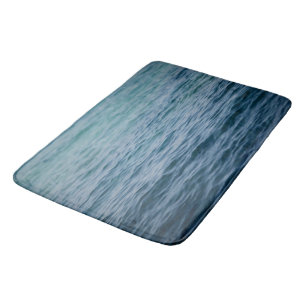 Gentle Caribbean Ocean Ripples #1 #ocean #wall Bath Mat