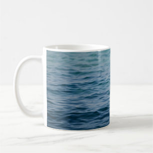 Gentle Caribbean Ocean Ripples #1 #ocean #wall Coffee Mug
