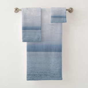 Gentle Cloudy Ocean Breeze 1 Bath Towel Set