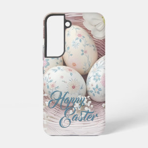 Gentle Easter Joy with Floral Motif Samsung Galaxy Case