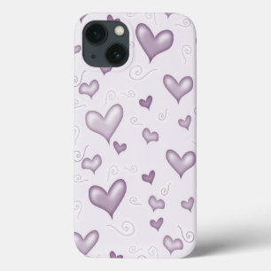 Gentle Elegant Hearts iPhone 13 Case