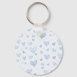 Gentle Elegant Hearts Key Ring