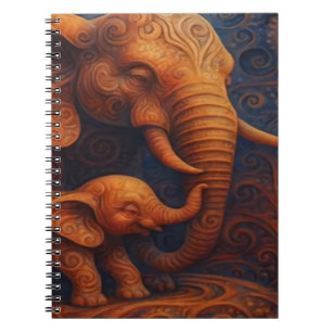 Gentle Elephants Notebook