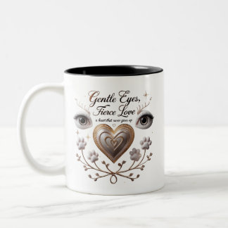 Gentle Eyes, Fierce Love Mug